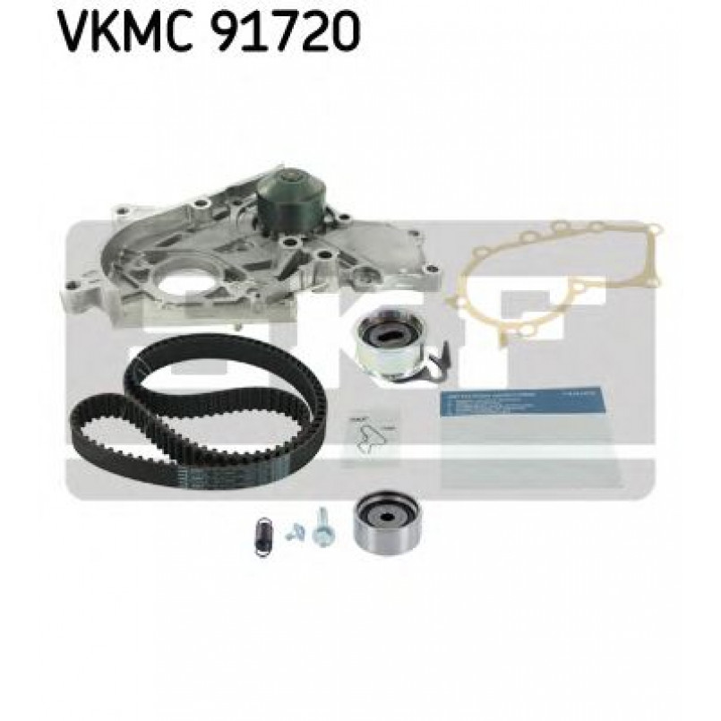 VKMC 91720 SKF - Насос охолоджуючої рідини + комплект зубчатого ремня